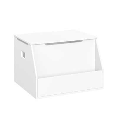 RiverRidge Home Kids Toy Storage Box with Front Bookrack