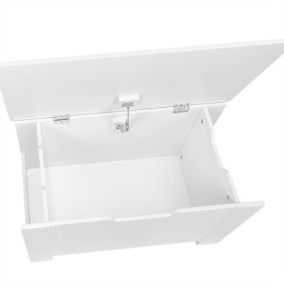 Image showing  Book Nook Kids Toy Storage Box with Bookracks