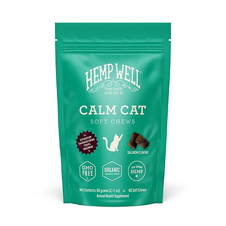Hemp Well Calm Cat Soft Chews, 60 ct
