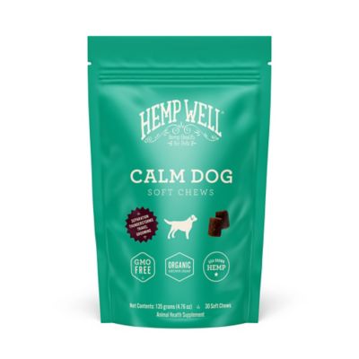 Hemp Well Calm Dog Soft Chews - 30 ct Tried several calming CBD dog treats and none were as effective as the Hempwell Calm Dog treats
