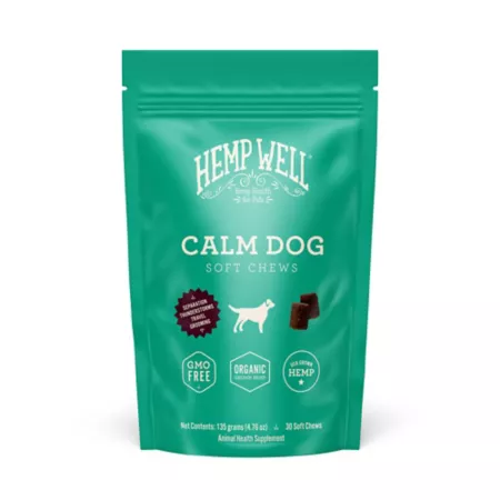 Hemp Well Calm Dog Soft Chews - 30 ct Dog Anxiety Supplements