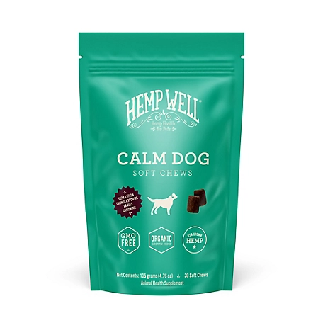 Hemp Well Calm Dog Soft Chews - 30 ct