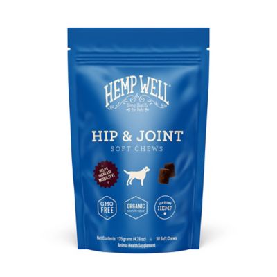 Hemp Well Hip & Joint Dog Soft Chews - 30 ct