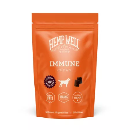 Hemp Well Immune Dog Soft Chews 30 ct Dog Allergy & Immune System