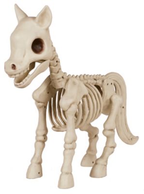 Red Shed Halloween Skeleton Pony