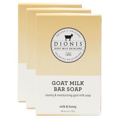 Dionis Goat Milk Skincare Milk & Honey Goat Milk Bar Soap Bundle