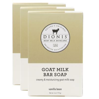 Dionis Goat Milk Skincare Vanilla Bean Goat Milk Bar Soap Bundle
