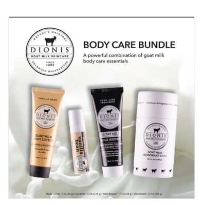 Dionis Goat Milk Skincare Vanilla Bean Goat Milk Body Care Bundle