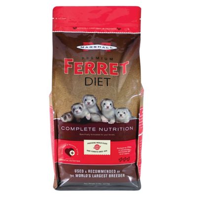 Marshall Premium Diet Ferret Food, 6 lb Bag