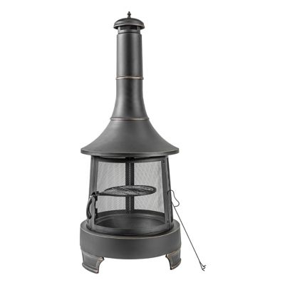 Image showing  29.5 in. Rimasco Chimney Wood-Burning Fire Pit