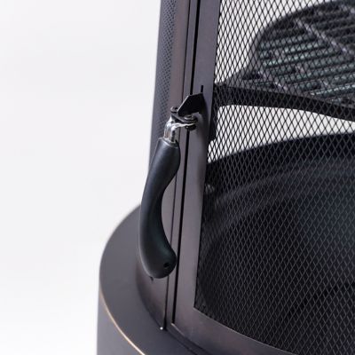 Image showing  29.5 in. Rimasco Chimney Wood-Burning Fire Pit