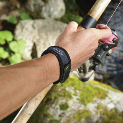 Image showing  Refillable Mosquito Repellent Wristband Black