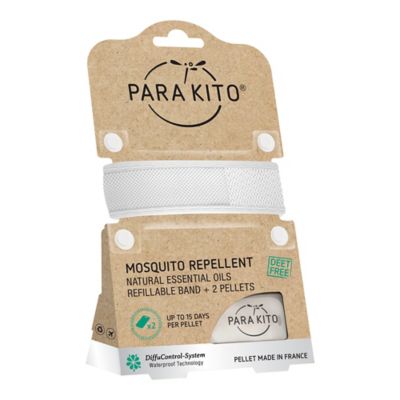 Image showing  Refillable Mosquito Repellent Wristband White