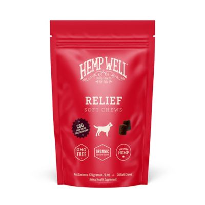 Hemp Well Relief Dog Soft Chews - 30 ct