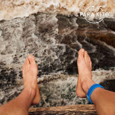 Image showing  Refillable Mosquito Repellent Wristband Blue