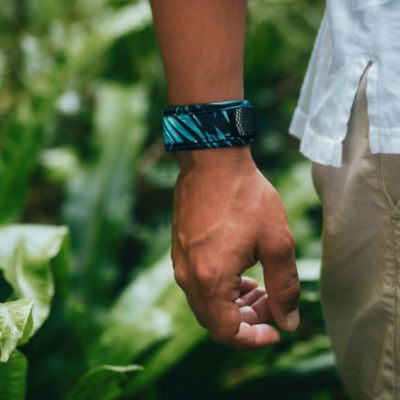 Image showing  Refillable Mosquito Repellent Wristband Dark Explorer