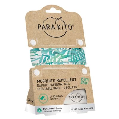 Image showing  Refillable Mosquito Repellent Wristband Foliage