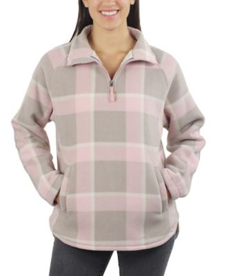 JACHS NY Sherpa Lined 1/4 Zip Pull-Over