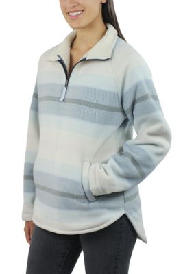 JACHS NY Sherpa Lined 1/4 Zip Pull-Over