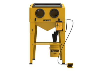 Image showing 5 th DEWALT Aluminum Abrasive Blast Cabinet, 20 CFM, 90 PSI, 125 PSI Max Pressure