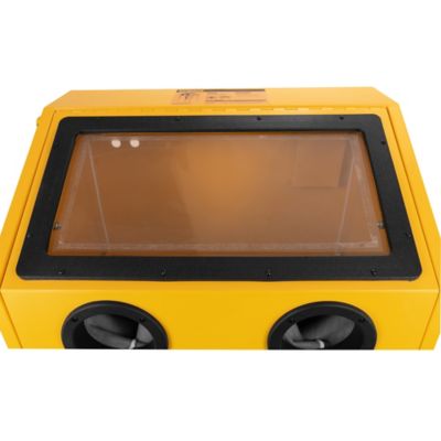 Image showing 9 th DEWALT Aluminum Abrasive Blast Cabinet, 20 CFM, 90 PSI, 125 PSI Max Pressure