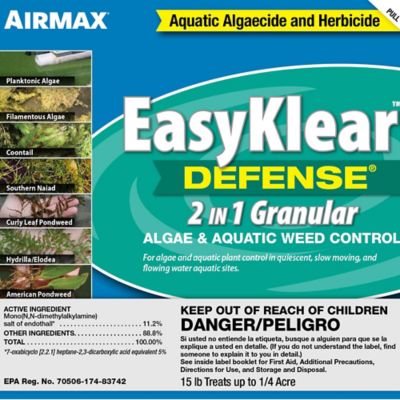 Image showing  EasyKlear 2-in-1 Granular Algae and Aquatic Weed Control, 15 lb.