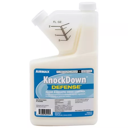 Airmax KnockDown Defense Aquatic Weed and Algae Control 16 oz. Pond Cleaners & Chemicals