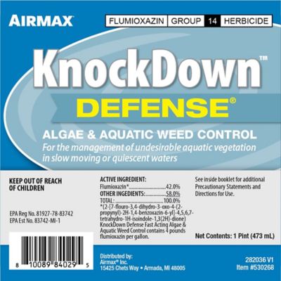 Image showing  KnockDown Defense Aquatic Weed and Algae Control, 16 oz.