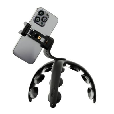 Image showing  PRO Bendable Suction Cup Tripod Mount - Black