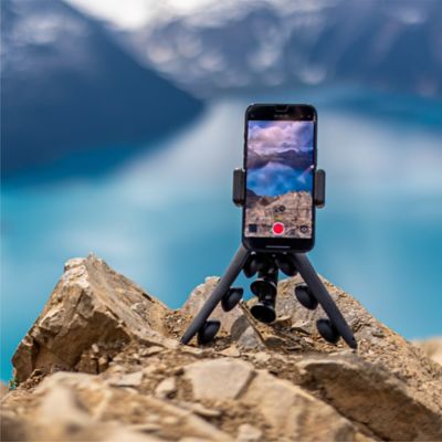 Image showing 5 th Tenikle PRO Bendable Suction Cup Tripod Mount - Turbo Yellow