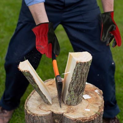 Image showing  Reinforced Leather Driver Work & Welding Glove