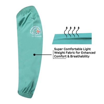 Image showing  Green Fire-Resistant Cotton Sleeves 18 3Pk