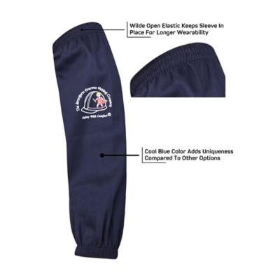 Image showing  Blue Fire-Resistant Twill Sleeve 18