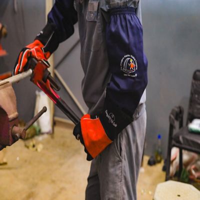 Image showing 6 th Strongarm Blue Fire-Resistant Twill Sleeve 18