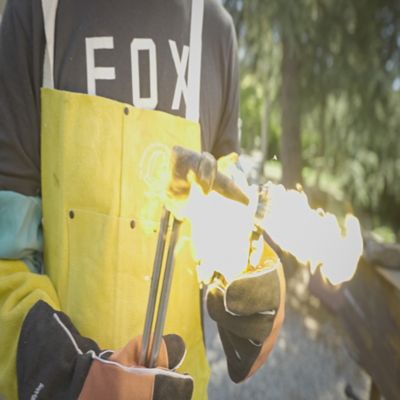 Image showing 6 th Strongarm Extra Larger Leather Apron 24x42