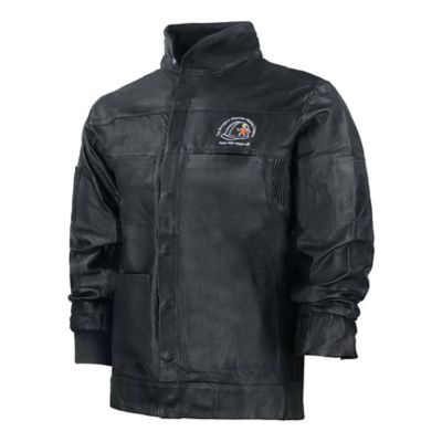 Strongarm Grain Cow Hide Heavy Duty Leather Welding Jacket