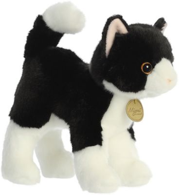 Aurora World Tuxedo Cat Plush Toy