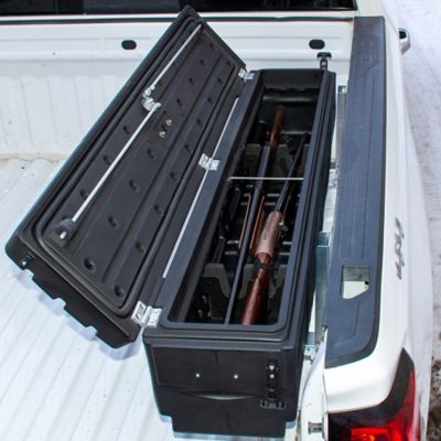 Image showing 5 th DU-HA Humpstor Truck Bed Storage Box fits Trucks with Open Truck Beds, Tonneaus, or Roll Up Covers