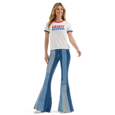 Image showing  x Lainey Wilson Women's Slim Ringer T-Shirt