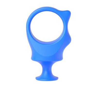 Image showing 6 th Paw Ready Dog Toothbrush Assistant, Bite Block for Small Dog or Cat, Blue