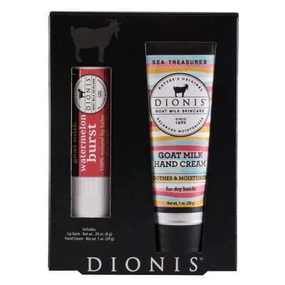 Dionis Goat Milk Skincare Sweet Treasures Goat Milk Lip & Hand Set