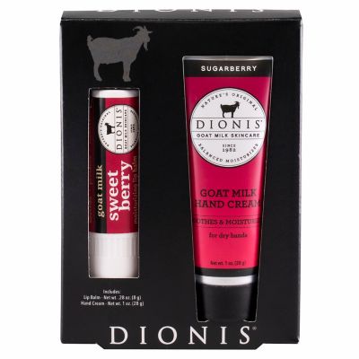 Dionis Goat Milk Skincare Berrylicious Goat Milk Lip & Hand Set