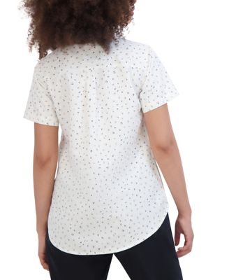 Image showing  Women's Performance Woven Short-Sleeve Button-Down Shirt