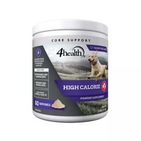 4health High Calorie Powder Supplement for Dogs 60 Servings Dog Vitamins