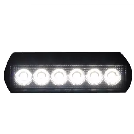 Race Sport Lighting IQ Series 6 x 1.5 in 24 Watt Rectangular LED Light Beam - Industrial Grade Quadruplex Optical System Automotive Work Lights