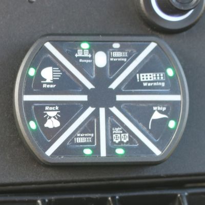 Image showing  8 Gang DC12V 80 Amp Lightning Series Long Range Wireless Source Control Switch Power System