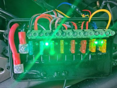 Image showing  8 Gang DC12V 80 Amp Lightning Series Long Range Wireless Source Control Switch Power System