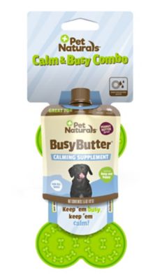 Pet Naturals Busy Butter Lick Mat & Treat Combo