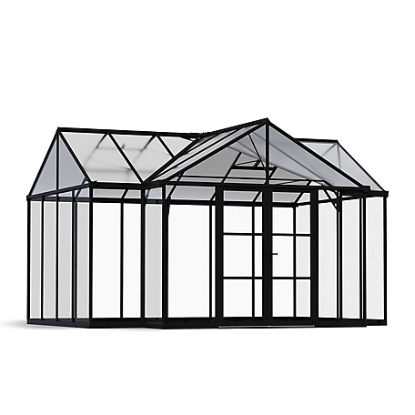 Canopia by Palram Triomphe Chalet 12 ft. x 15 ft. Greenhouse