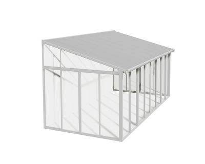 Canopia by Palram SanRemo Patio Enclosure White, 10 x 18ft.